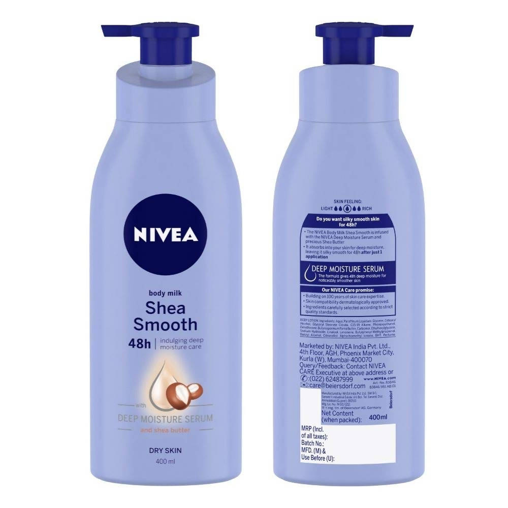 Nivea Body Lotion for Dry Skin Shea Smooth