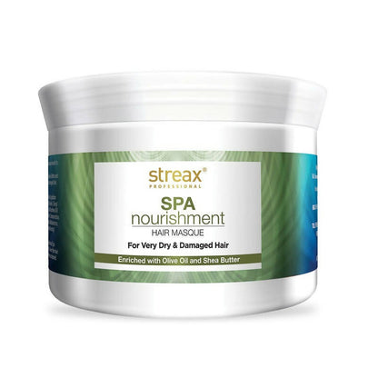 Streax Professional Spa Nourishment Olive Oil & Shea Butter Hair Mask - Distacart