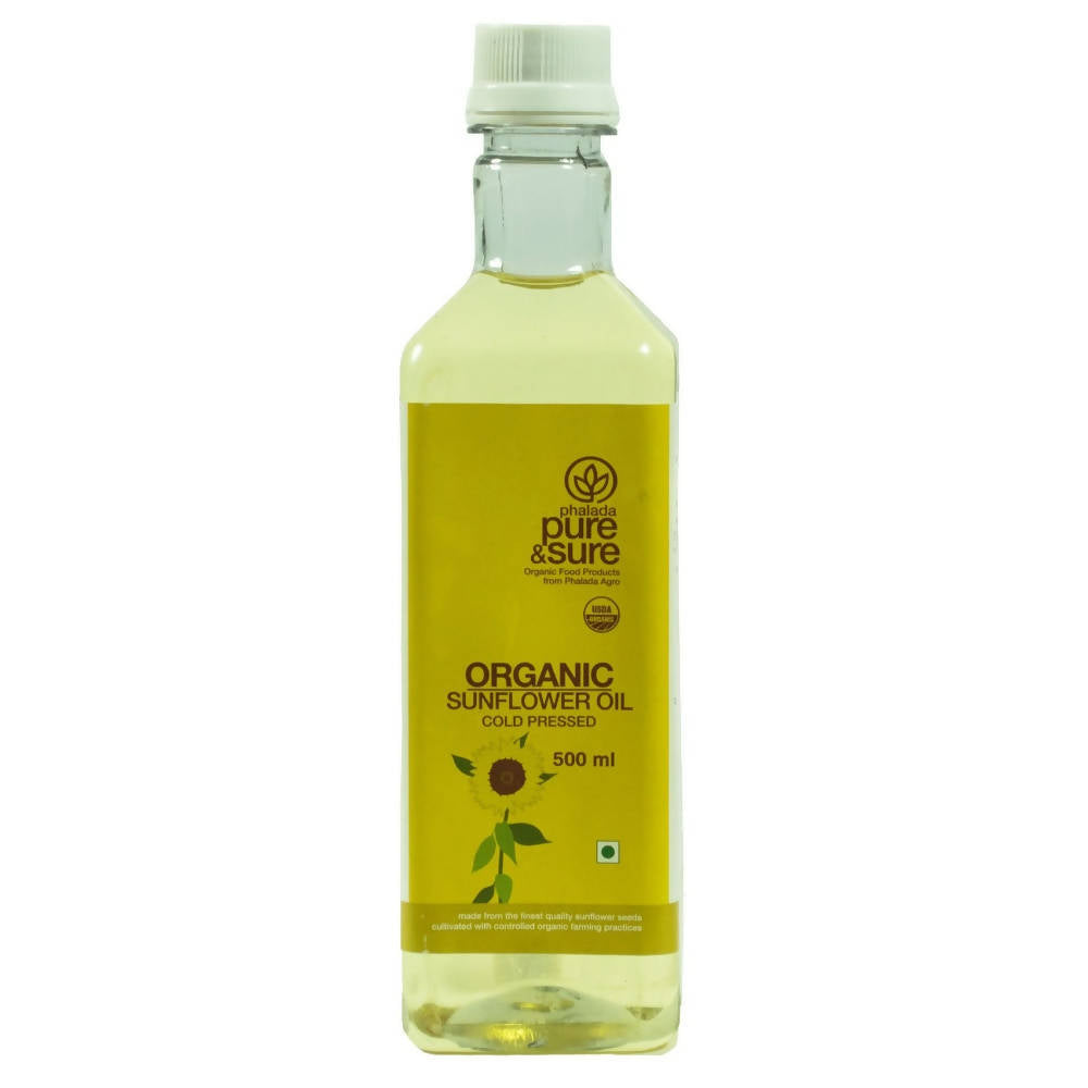 Pure & Sure Organic Cold Pressed Sun Flower Oil - BUDNE