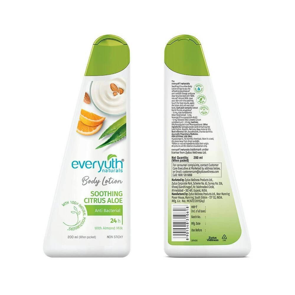 Everyuth Naturals Body Lotion Soothings Citrus Aloe