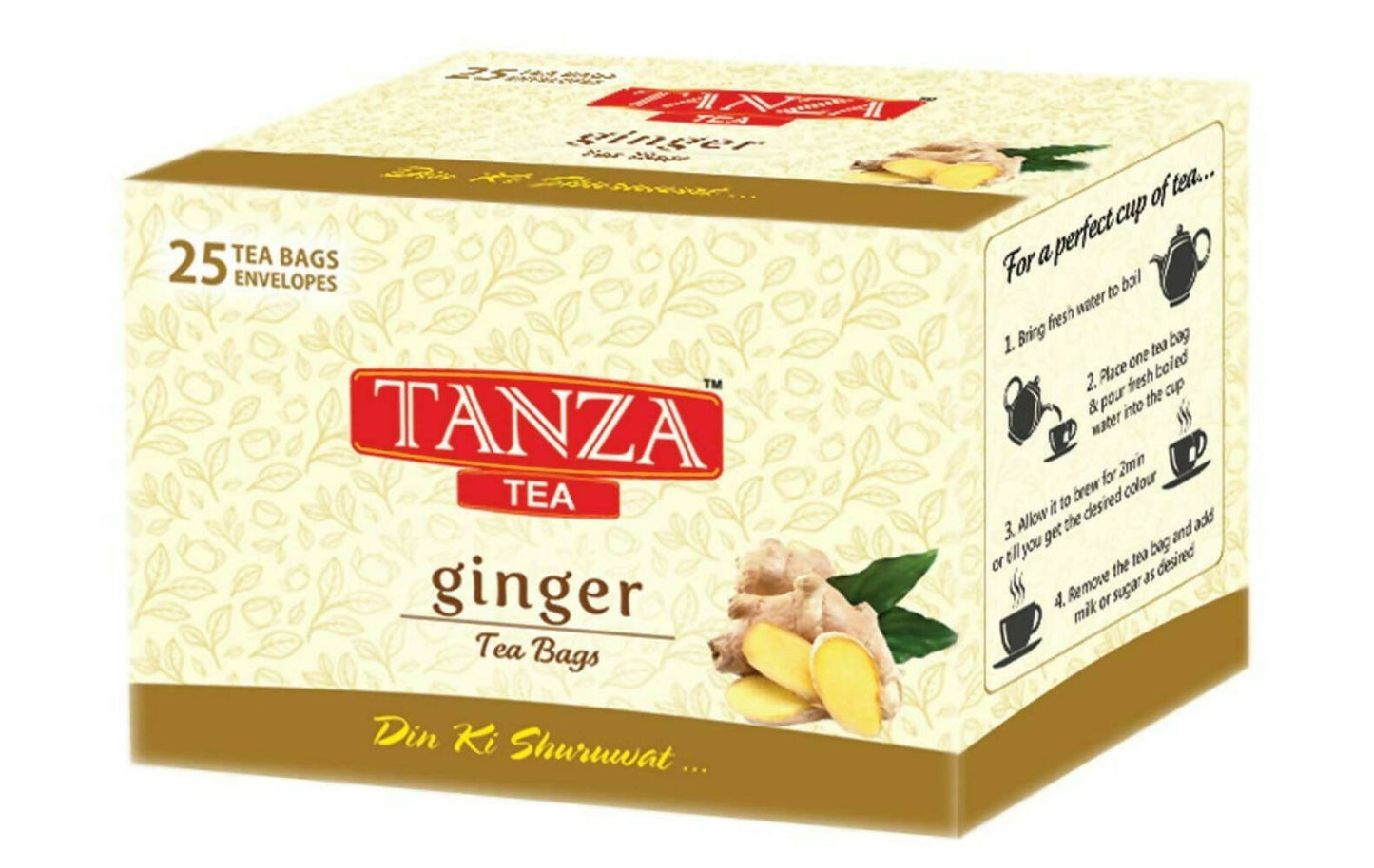 Tanza Tea Ginger Tea Bags -  buy in usa 