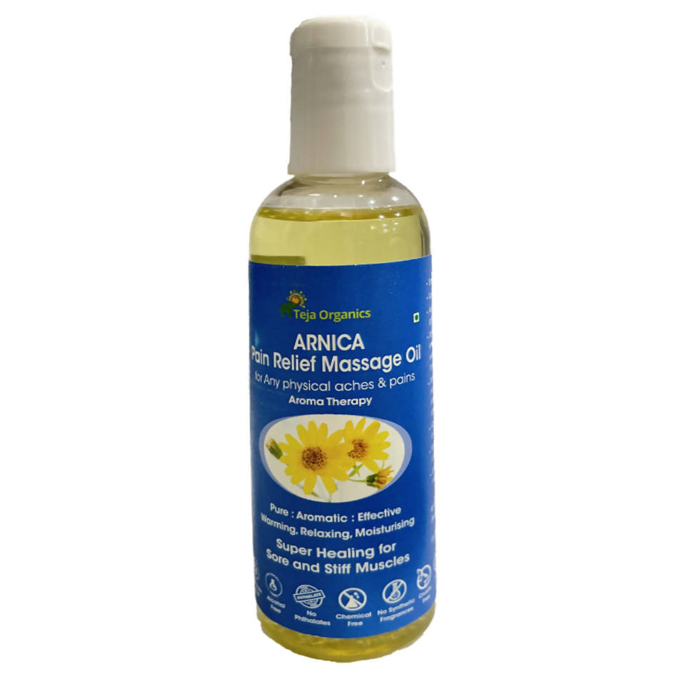 Teja Organics Arnica Pain Relief Massage Oil