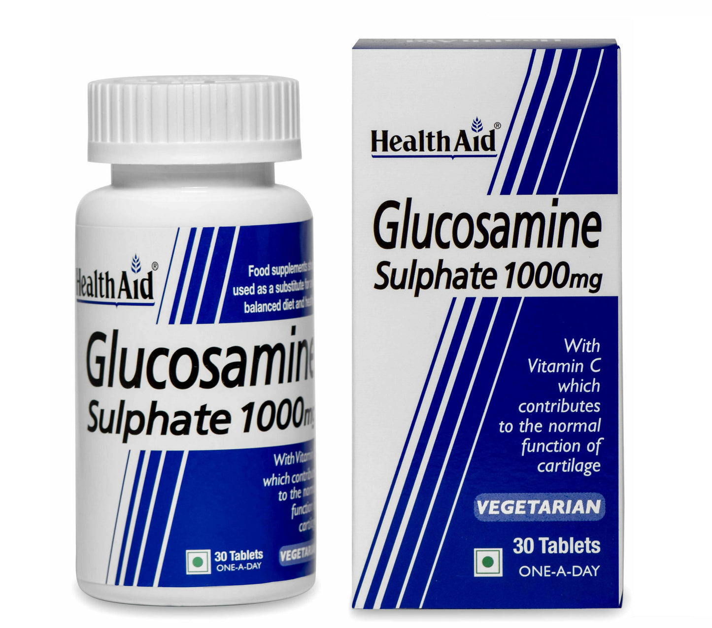 HealthAid Glucosamine Sulphate 2KCI 1000 mg Tablets