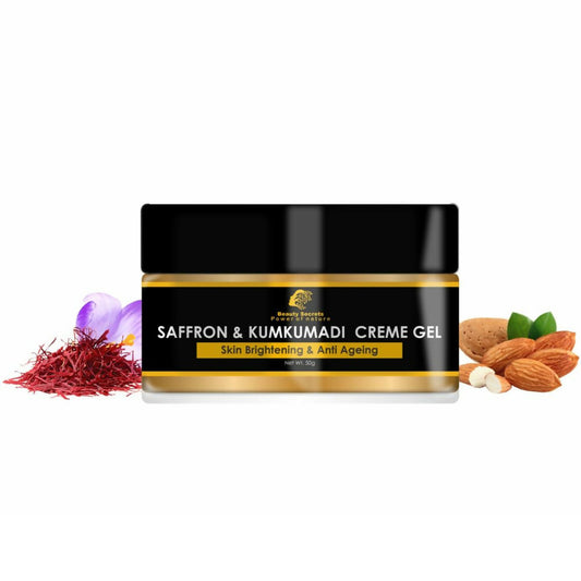 Beauty Secrets Saffron & Kumkumadi Face Cream Gel - BUDNE