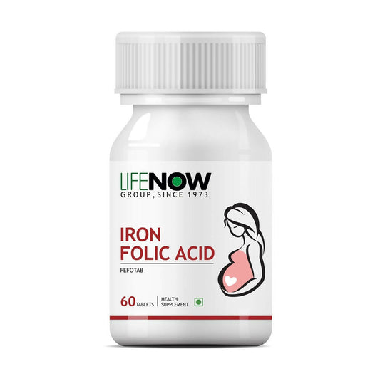 Lifenow Iron Folic Acid Tablets -  usa australia canada 