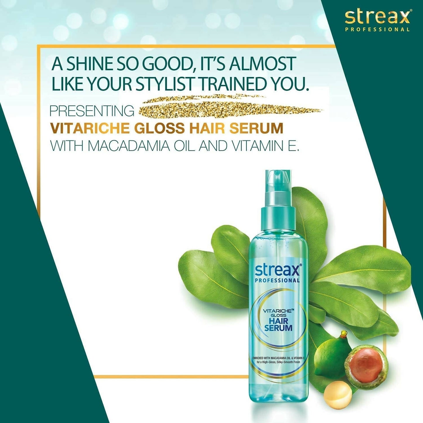 Streax Professional Vitariche Gloss Hair Serum