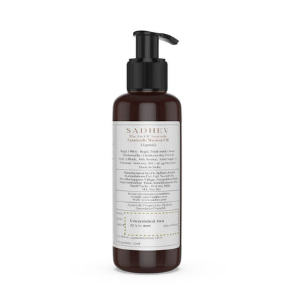 Sadhev Ayurvedic Magnolia Shower Oil