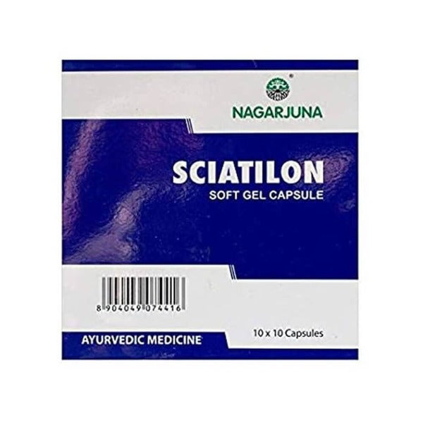 Nagarjuna Ayurveda Sciatilon Soft Gel Capsules