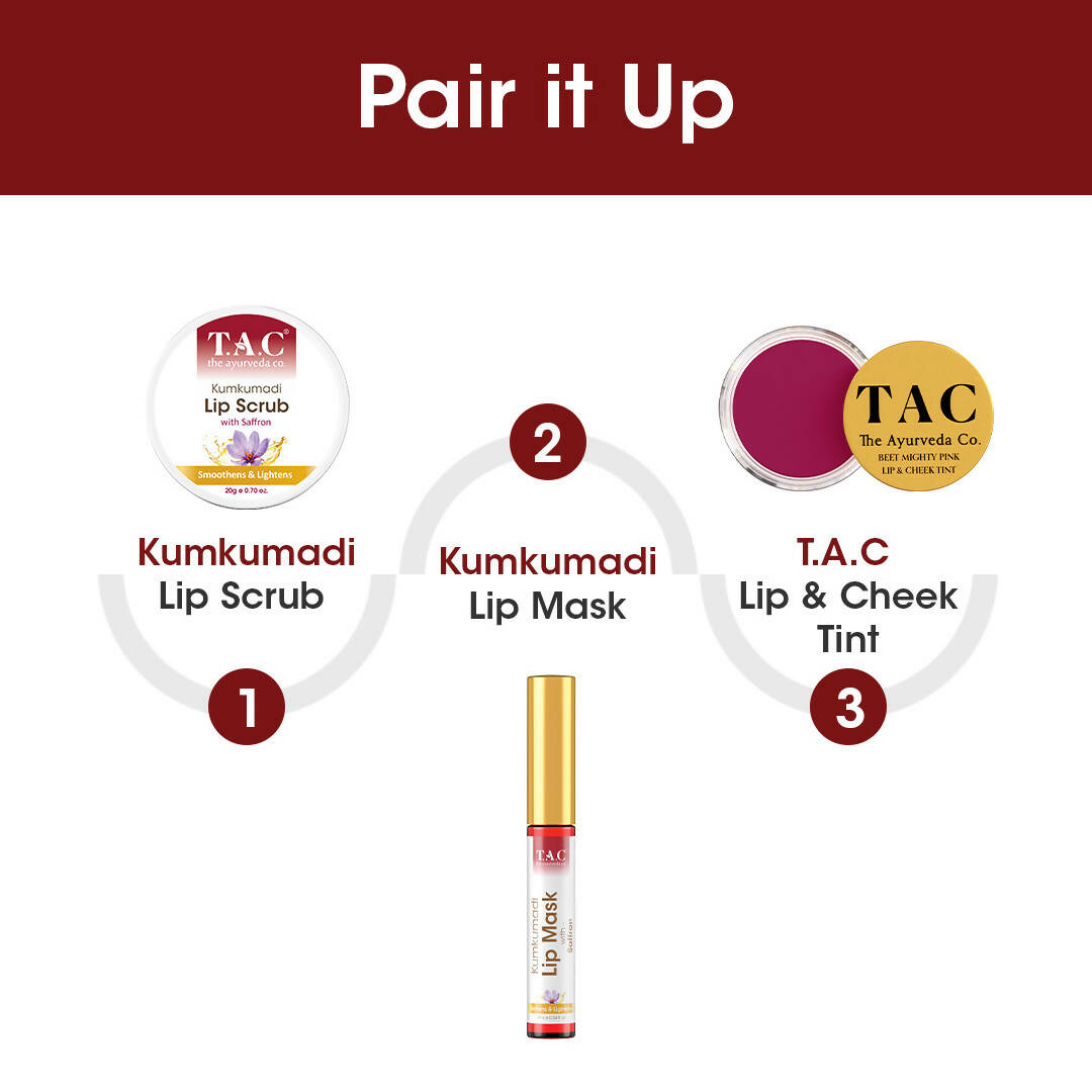 TAC - The Ayurveda Co. Kumkumadi Lip Mask with Saffron