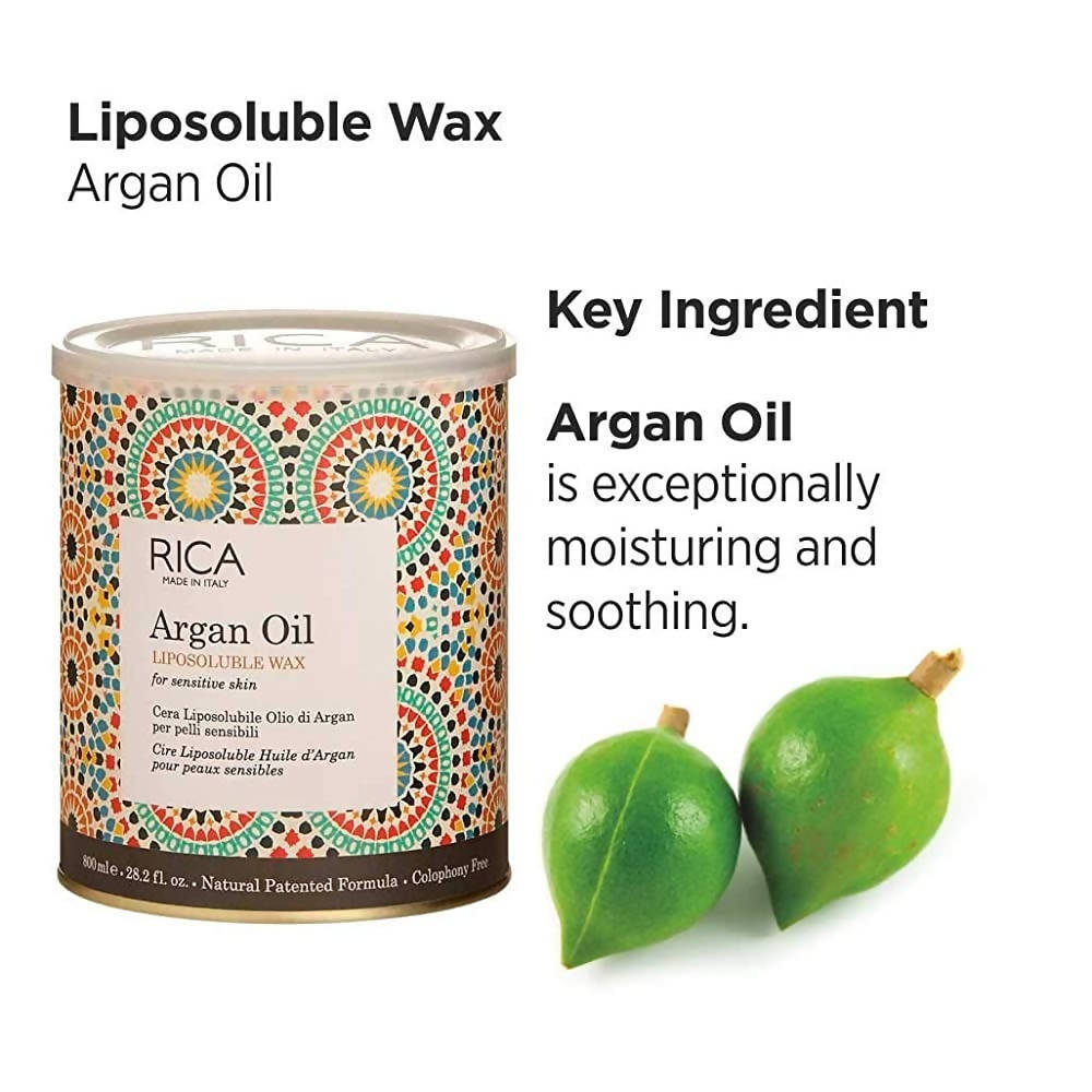 Rica Argan Oil Liposoluable Wax for Sensitive Skin