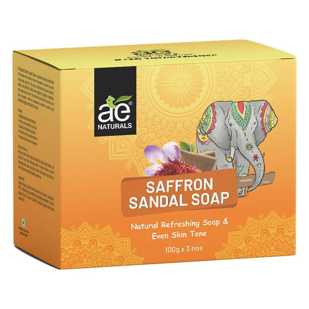 Ae Naturals Saffron & Sandal Soap -  USA 