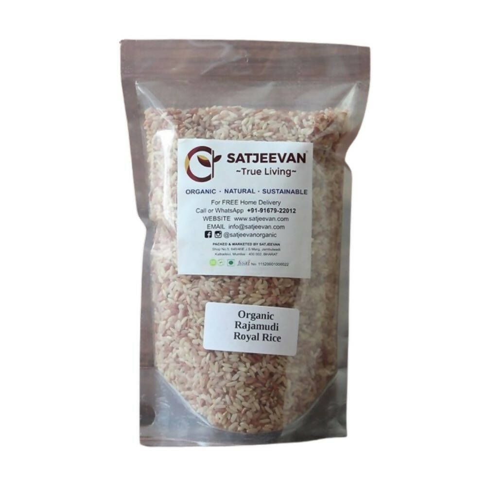 Satjeevan Organic Hand-Pounded Rajamudi Rice