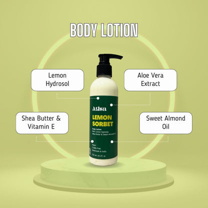 Atisa Lemon Sorbet Body Lotion