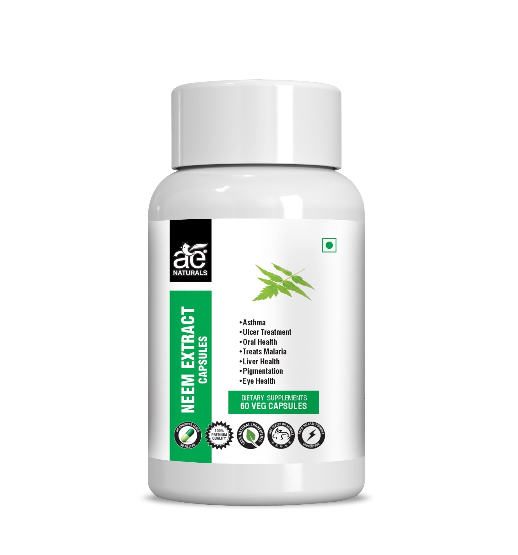 Ae Naturals Neem Extract Capsules -  usa australia canada 