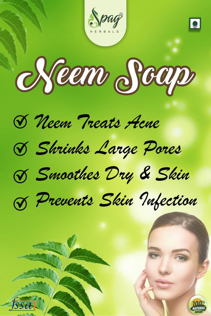 Spag Herbals Organic Neem and Tulsi Handmade Soap