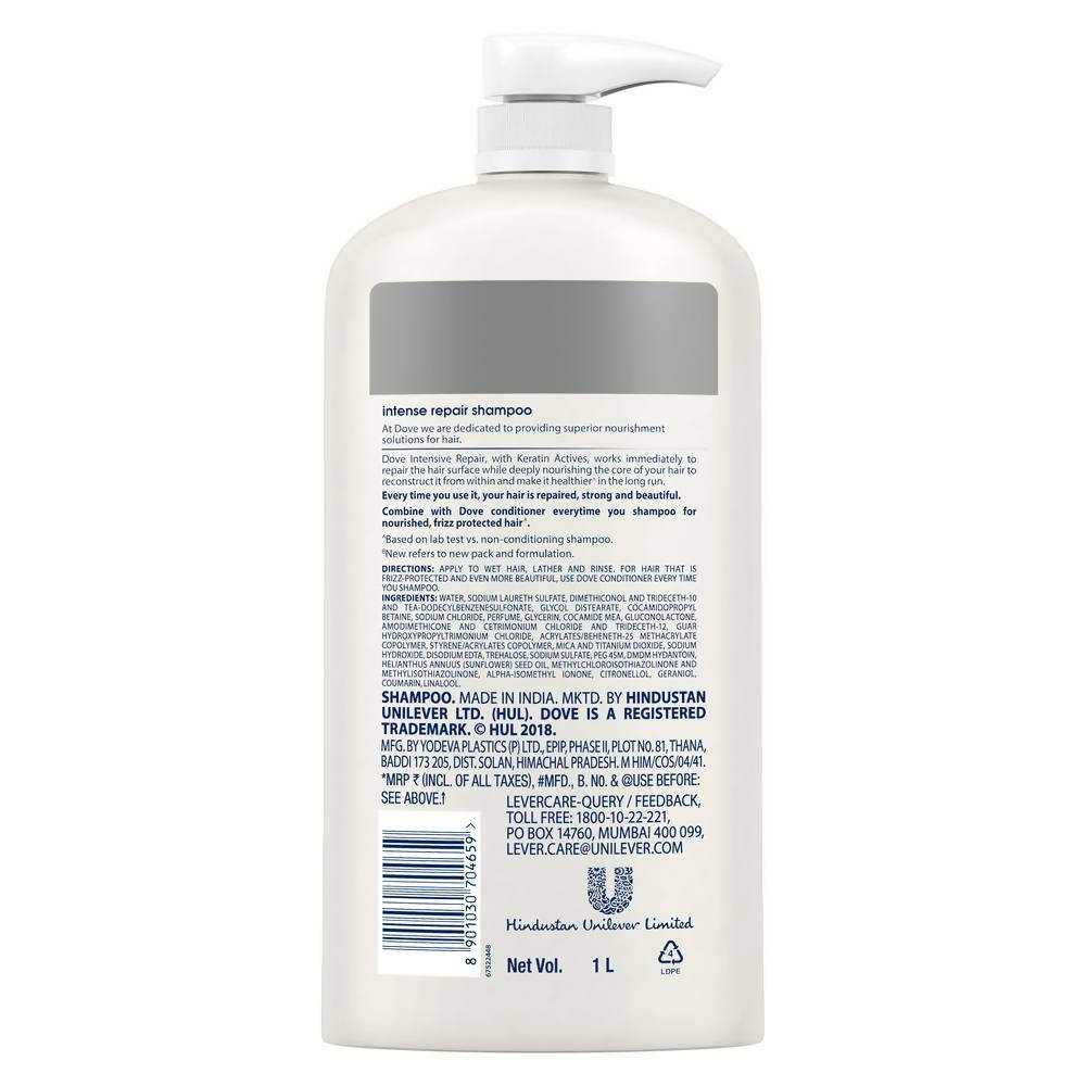 Dove Intense Repair Shampoo For Damaged Hair