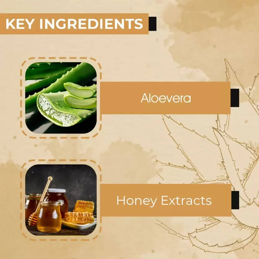 Ae Naturals Pure Aloevera Gel With Honey Extracts