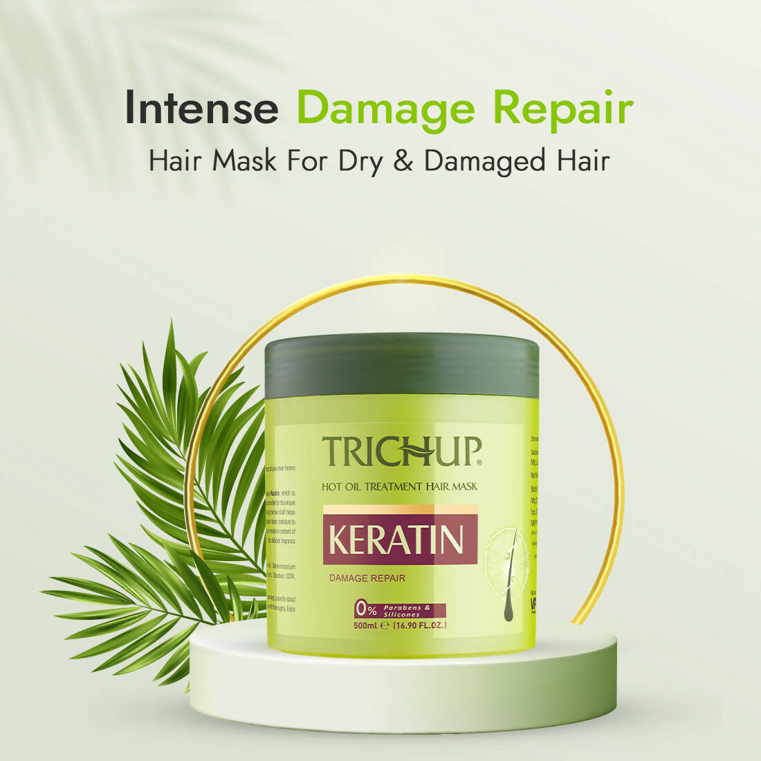 Vasu Healthcare Trichup Keratin Hot Oil Treatment Hair Mask