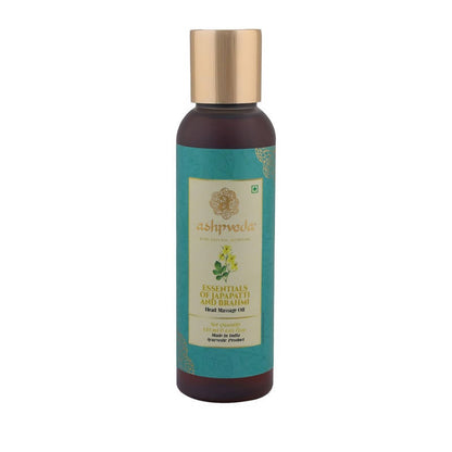 Ashpveda Essentials Of Japapatti And Brahmi Head Massage Oil - BUDNE