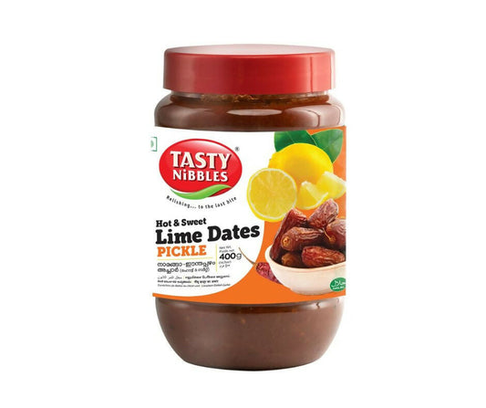 Tasty Nibbles Hot & Sweet Lime Dates Pickle