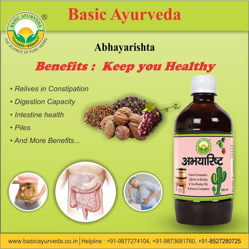 Basic Ayurveda Abhayarishta Syrup
