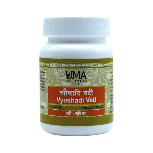 Uma Ayurveda Vyoshadi Vati Tablets - BUDEN