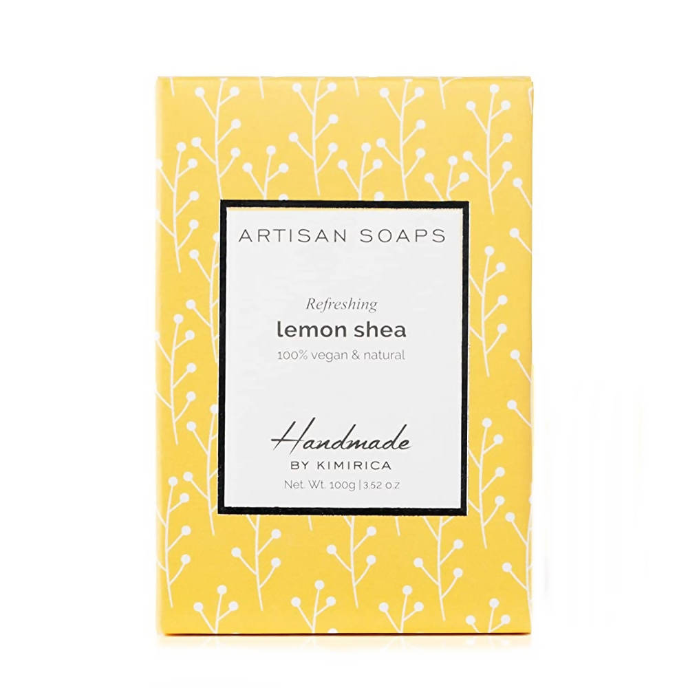 Kimirica Artisan Soap Lemon Shea - usa canada australia