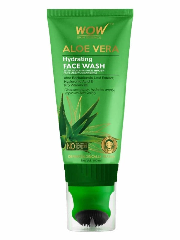 Wow Skin Science Aloe Vera Hydrating Face Wash Gel - 100ML