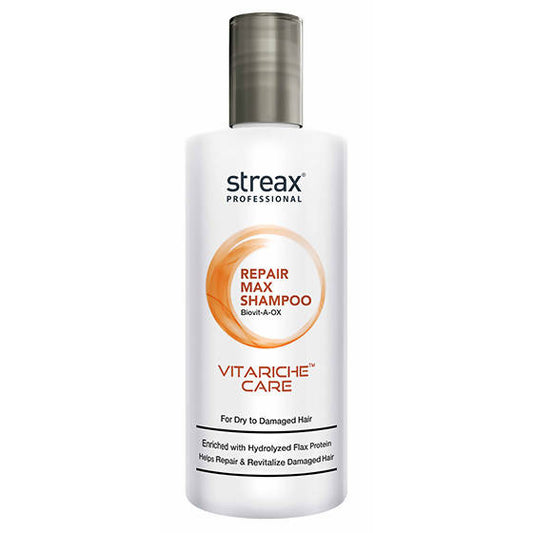 Streax Professional Vitariche Care Repair Max Shampoo - BUDEN