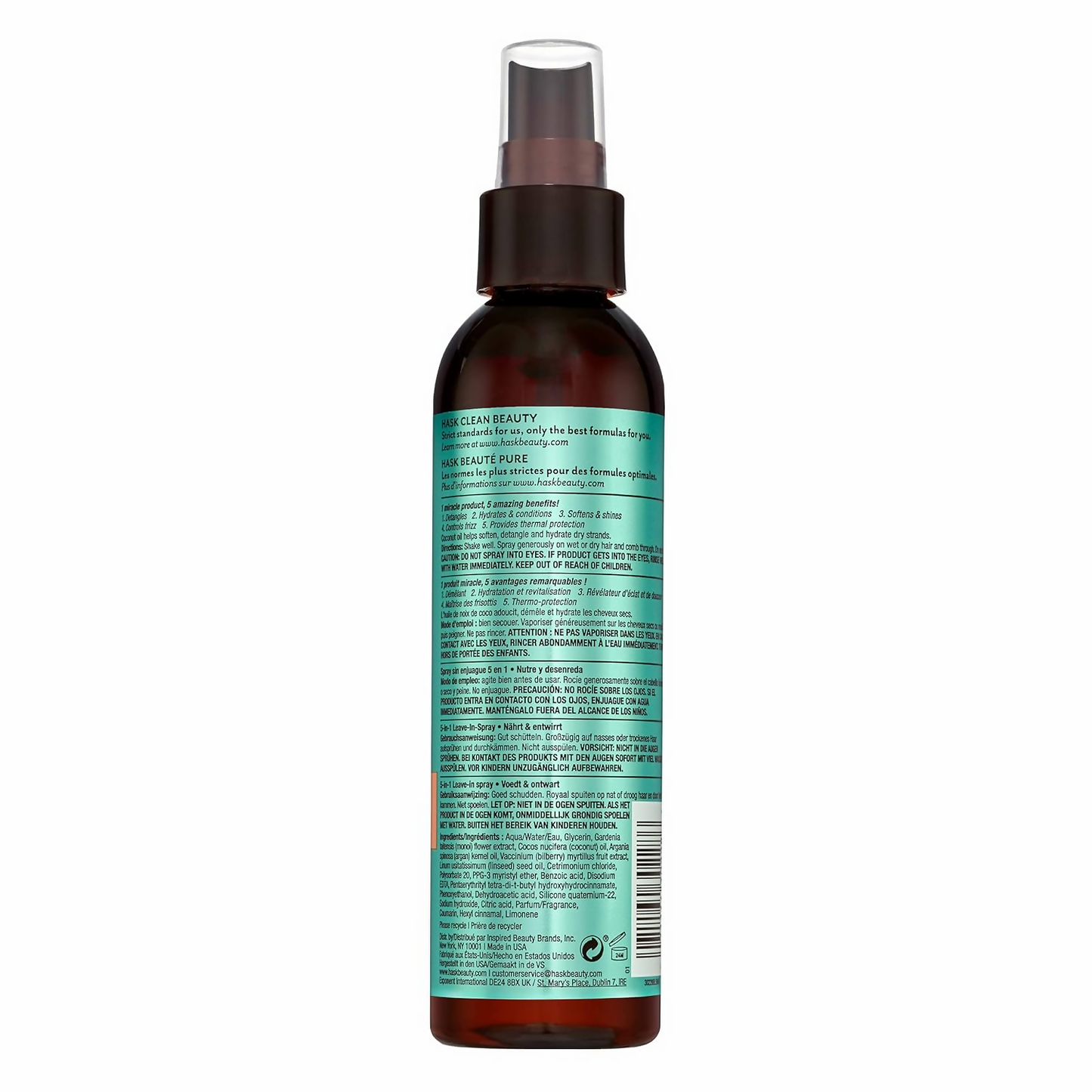 HASK Monoi Coconut Oil Leave-In Hair Spray