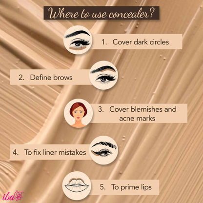 Iba Must Have Waterproof Concealer - Medium