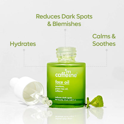 mCaffeine Green Tea Face Oil