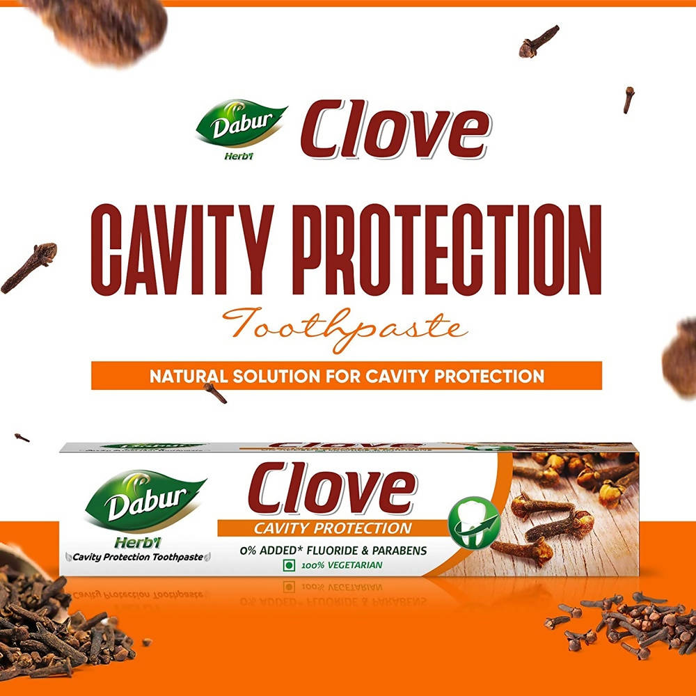 Dabur Herb'l Clove - Cavity Protection Toothpaste