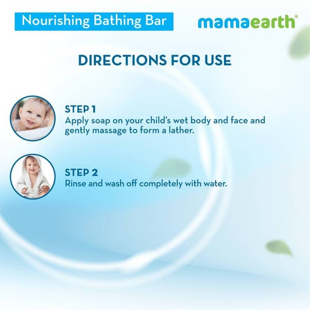 Mamaearth Nourishing Bathing Bar Soap For Kids ? ( Pack of 5)