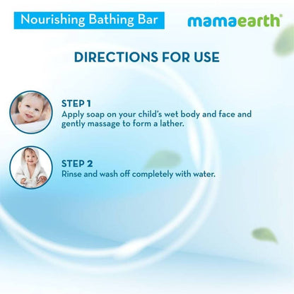 Mamaearth Nourishing Bathing Bar Soap For Kids ? ( Pack of 5)