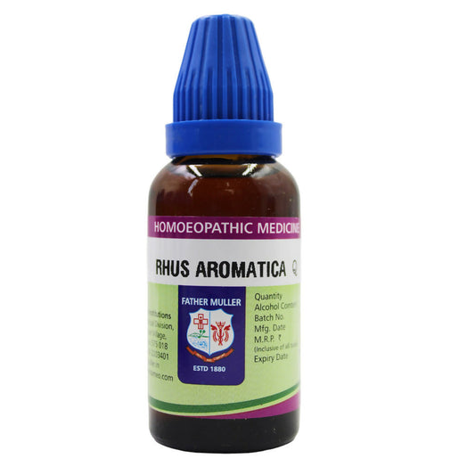 Father Muller Rhus Aromatica Mother Tincture Q
