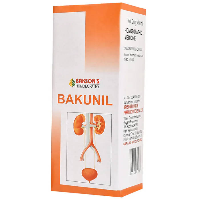 Bakson's Homeopathy Bakunil Syrup - buy in USA, Australia, Canada