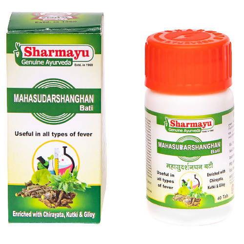 Sharmayu Ayurveda Mahasudarshanghan Bati