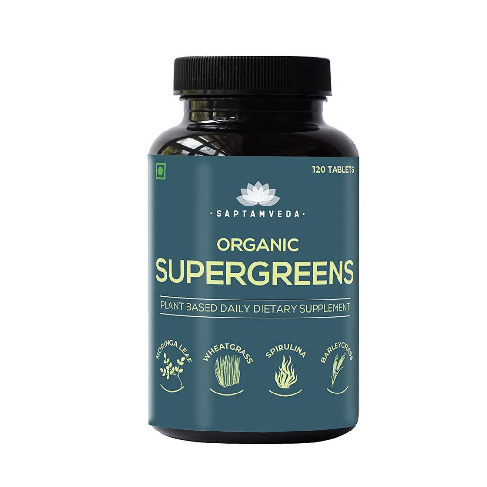 Saptamveda Organic Supergreens Tablets