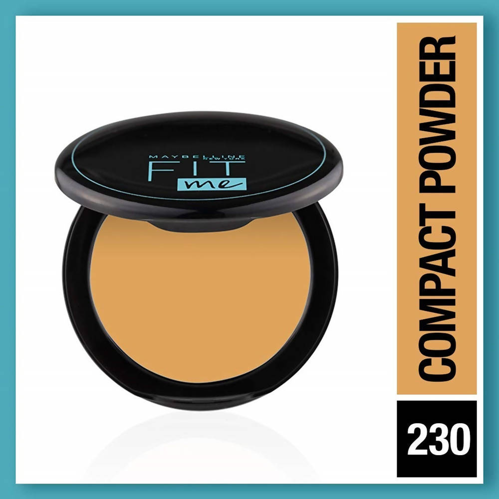 Maybelline New York Fit Me 12Hr Oil Control Compact, 230 Natural Buff