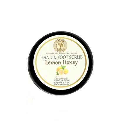 Tatvik Ayurveda Hand & Foot Scrub- Lemon Honey - usa canada australia