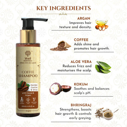 Khadi Essentials Ayurvedic Coffee Shampoo