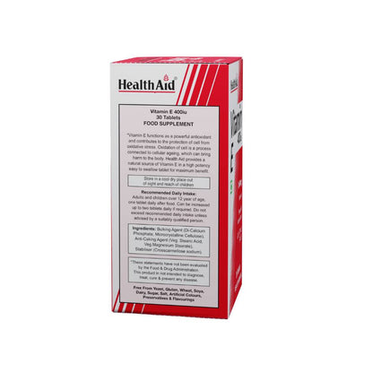 HealthAid Vitamin E 400iu Tablets