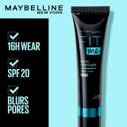 Maybelline New York Fit Me Primer - Matte+Poreless