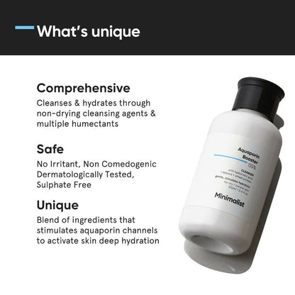 Minimalist Aquaporin Booster 05% Cleanser