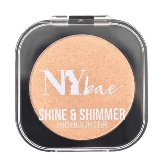 NY Bae Shine & Shimmer Highlighter - Glow Gold 2