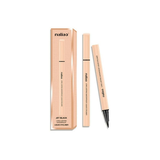 Maliao Professional Matte Look Jet Black Liquid Eyeliner - BUDNE