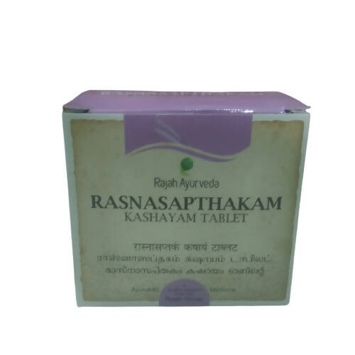 Rajah Ayurveda Rasnasapthakam Kashayam Tablets - BUDEN