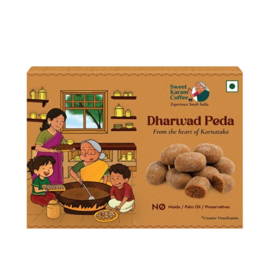 Sweet Karam Coffee Dharwad Peda (Traditional Milk Sweet)