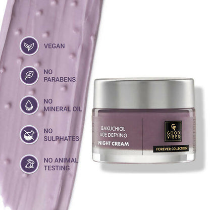 Good Vibes Bakuchiol Age Defying Night Cream